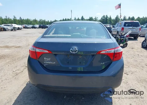 2014 Toyota Corolla Le из США, поврежденный, VIN 2T1BURHE3EC149050